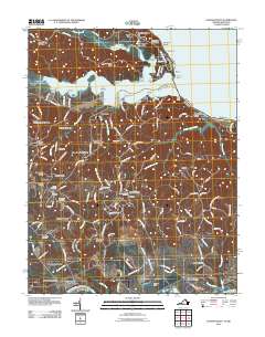 2011 Map of Passapatanzy, 2011 Print