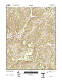 2013 Map of Pendleton, 2013 Print