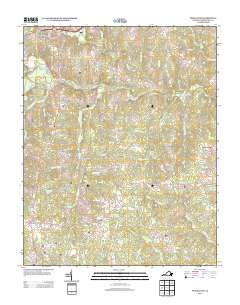 2013 Map of Powellton, 2013 Print