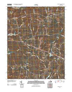 2010 Map of Powhatan, 2010 Print