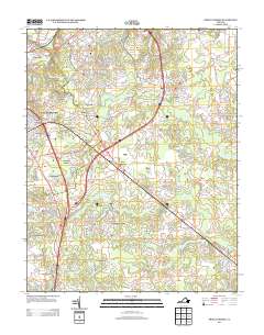 2013 Map of Prince George, 2013 Print