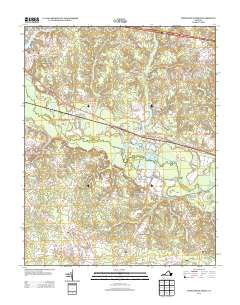 2013 Map of Providence Forge, 2013 Print