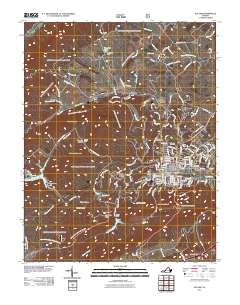 2011 Map of Pulaski, 2011 Print