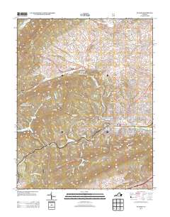 2013 Map of Pulaski, 2013 Print