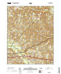 2019 Map of Quinton, 2019 Print
