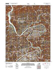 2011 Map of Radford North, 2011 Print
