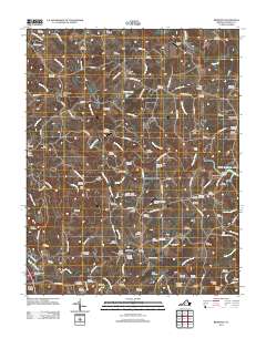 2012 Map of Redwood, 2012 Print