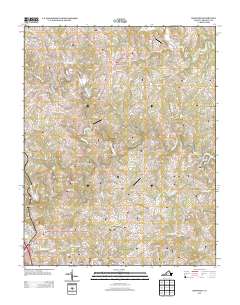 2013 Map of Redwood, 2013 Print