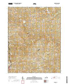 2019 Map of Redwood, 2019 Print
