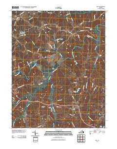 2010 Map of Rice, 2010 Print