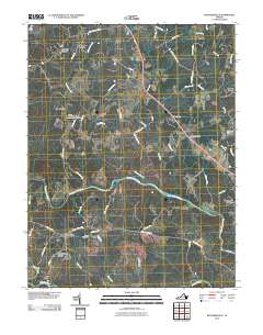 2010 Map of Richardsville, 2010 Print