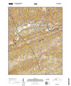 2019 Map of Richlands, 2019 Print