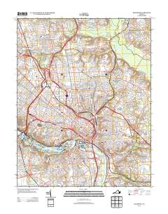 2013 Map of Richmond, 2013 Print