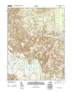 2013 Map of Rollins Fork, 2013 Print