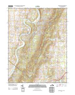 2013 Map of Round Hill, 2013 Print