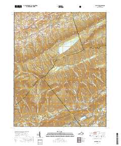 2019 Map of Saltville, 2019 Print