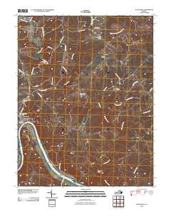 2010 Map of Scottsville, 2010 Print