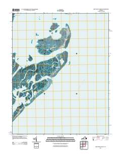 2011 Map of Ship Shoal Inlet, 2011 Print