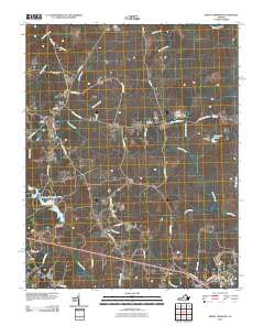 2010 Map of Smoky Ordinary, 2010 Print