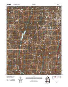 2010 Map of South Hill, 2010 Print