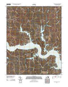 2010 Map of South Hill SE, 2010 Print