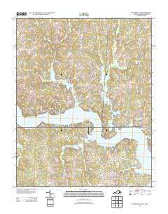 2013 Map of South Hill SE, 2013 Print