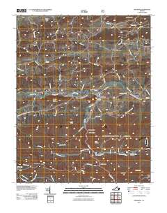 2011 Map of Speedwell, 2011 Print