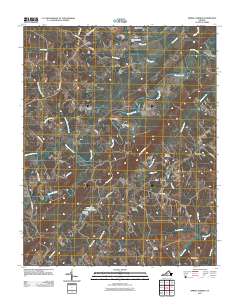 2011 Map of Spring Garden, 2011 Print