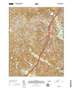 2019 Map of Stafford, 2019 Print