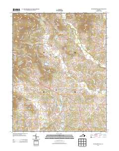 2013 Map of Stanardsville, 2013 Print