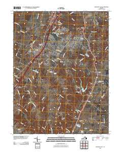 2010 Map of Stephens City, 2010 Print