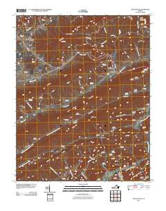 2010 Map of Stickleyville, 2010 Print