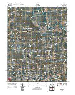 2010 Map of Studley, 2010 Print