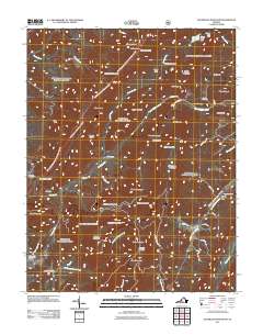 2011 Map of Sugarloaf Mountain, 2011 Print