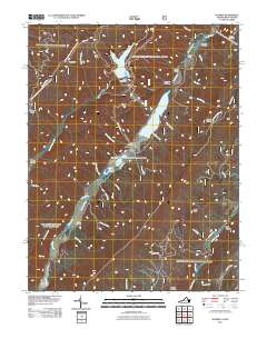 2011 Map of Sunrise, 2011 Print