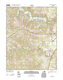 2013 Map of Sutherland, 2013 Print