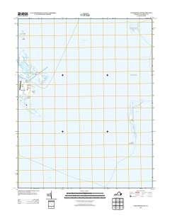 2013 Map of Tangier Island, 2013 Print