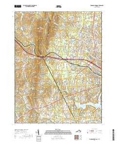 2019 Map of Thoroughfare Gap, 2019 Print