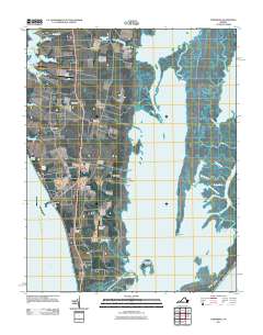 2011 Map of Townsend, 2011 Print