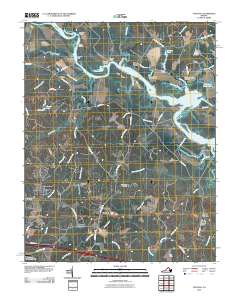 2010 Map of Tunstall, 2010 Print