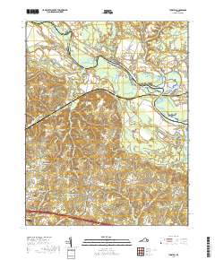 2019 Map of Tunstall, 2019 Print