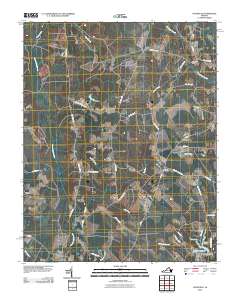 2010 Map of Vicksville, 2010 Print