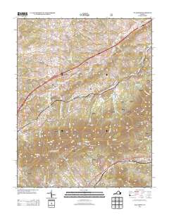 2013 Map of Villamont, 2013 Print