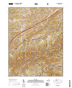 2019 Map of Villamont, 2019 Print