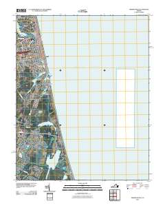 2010 Map of Virginia Beach, 2010 Print