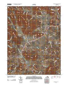 2011 Map of Washington, 2011 Print