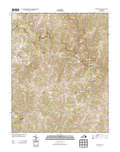 2013 Map of Wightman, 2013 Print