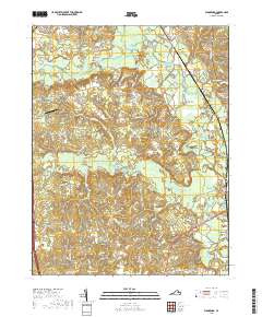 2019 Map of Woodford, 2019 Print
