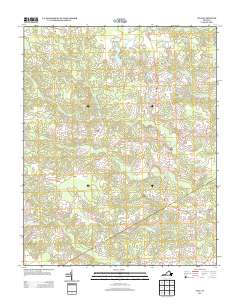 2013 Map of Yale, 2013 Print