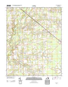 2013 Map of Zuni, 2013 Print